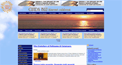 Desktop Screenshot of guidaturisticacalabria.net